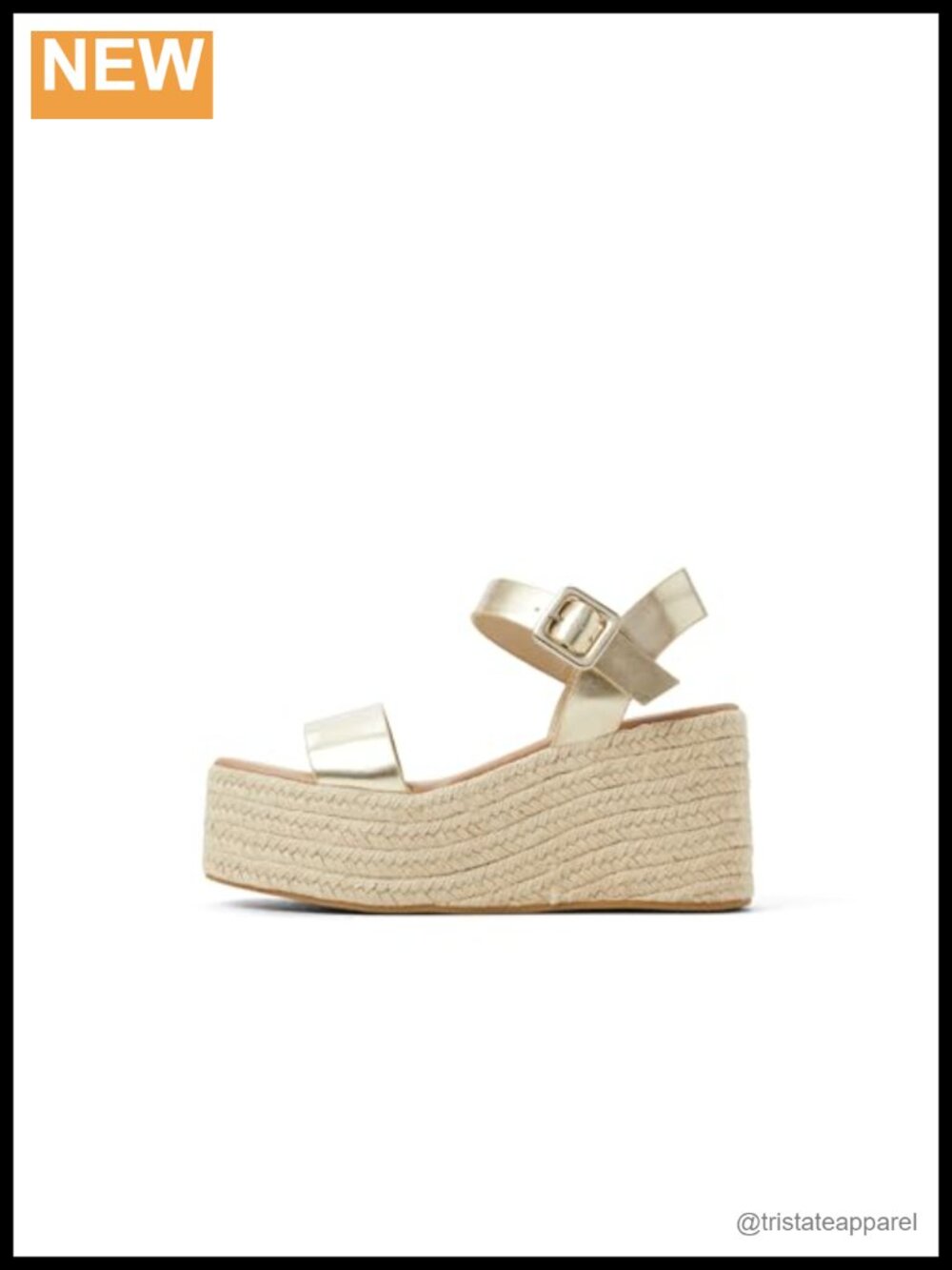 Wedge Sandals Synthetic Buckle Adjustable Round Toe Casual Summer